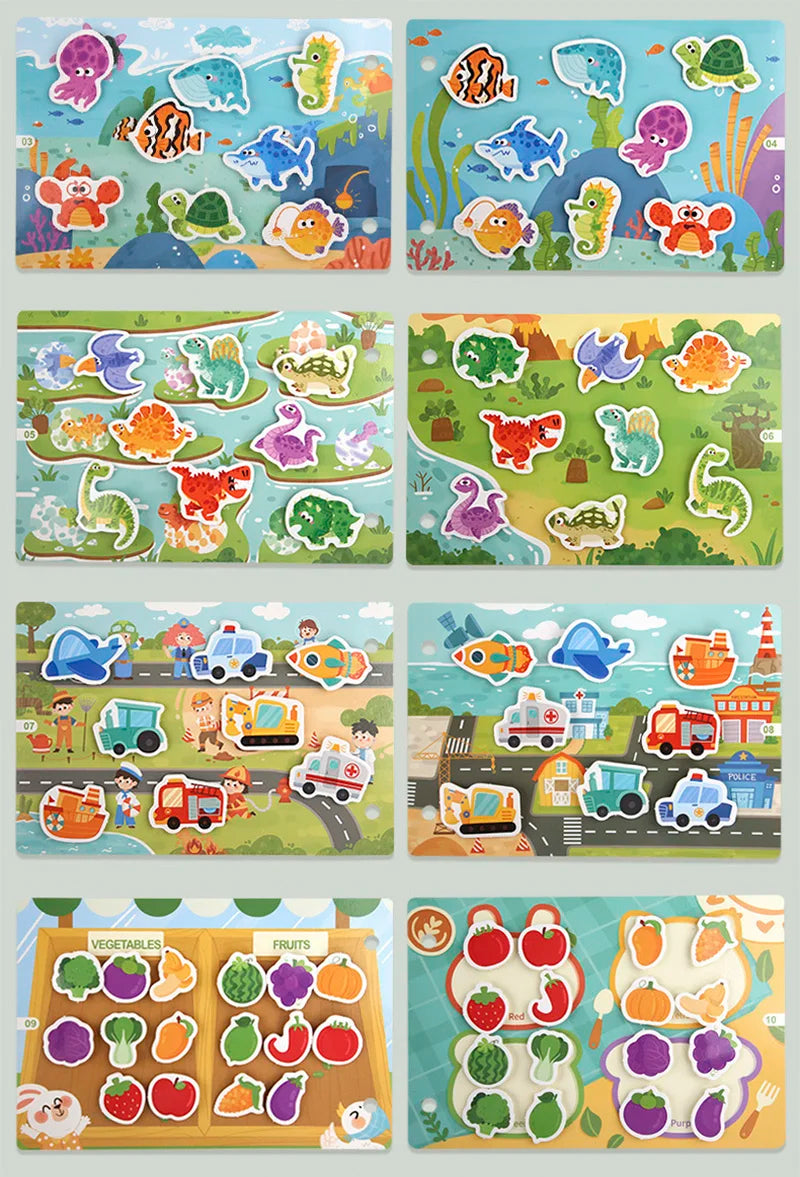 A398 - Hello dinosaur - busy book