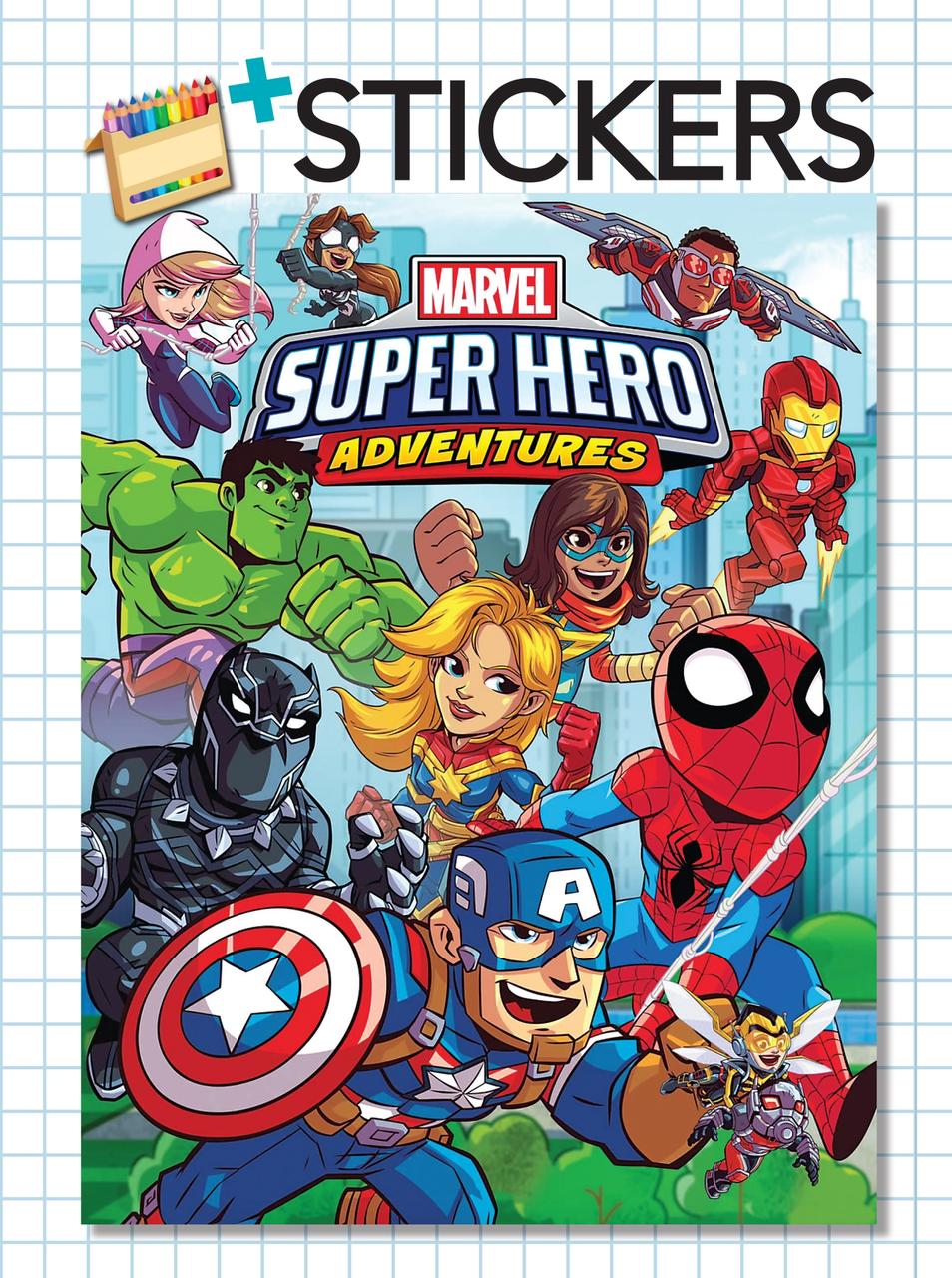 C014 - Coloring book with stickers
