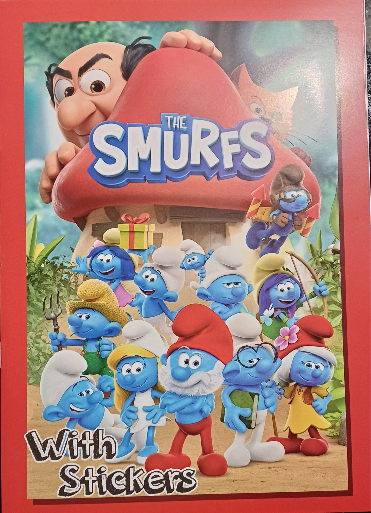 C014 - Coloring book with stickers