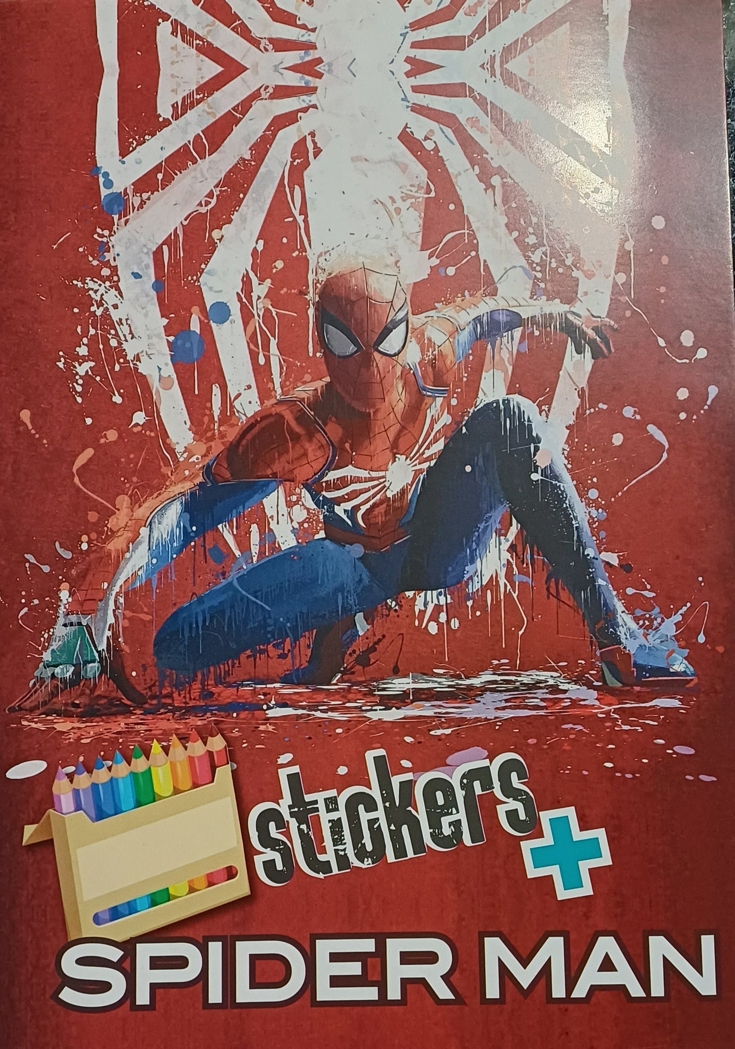 C014 - Coloring book with stickers