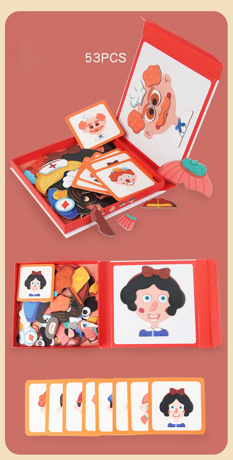 P085 - Change face magnetic puzzle
