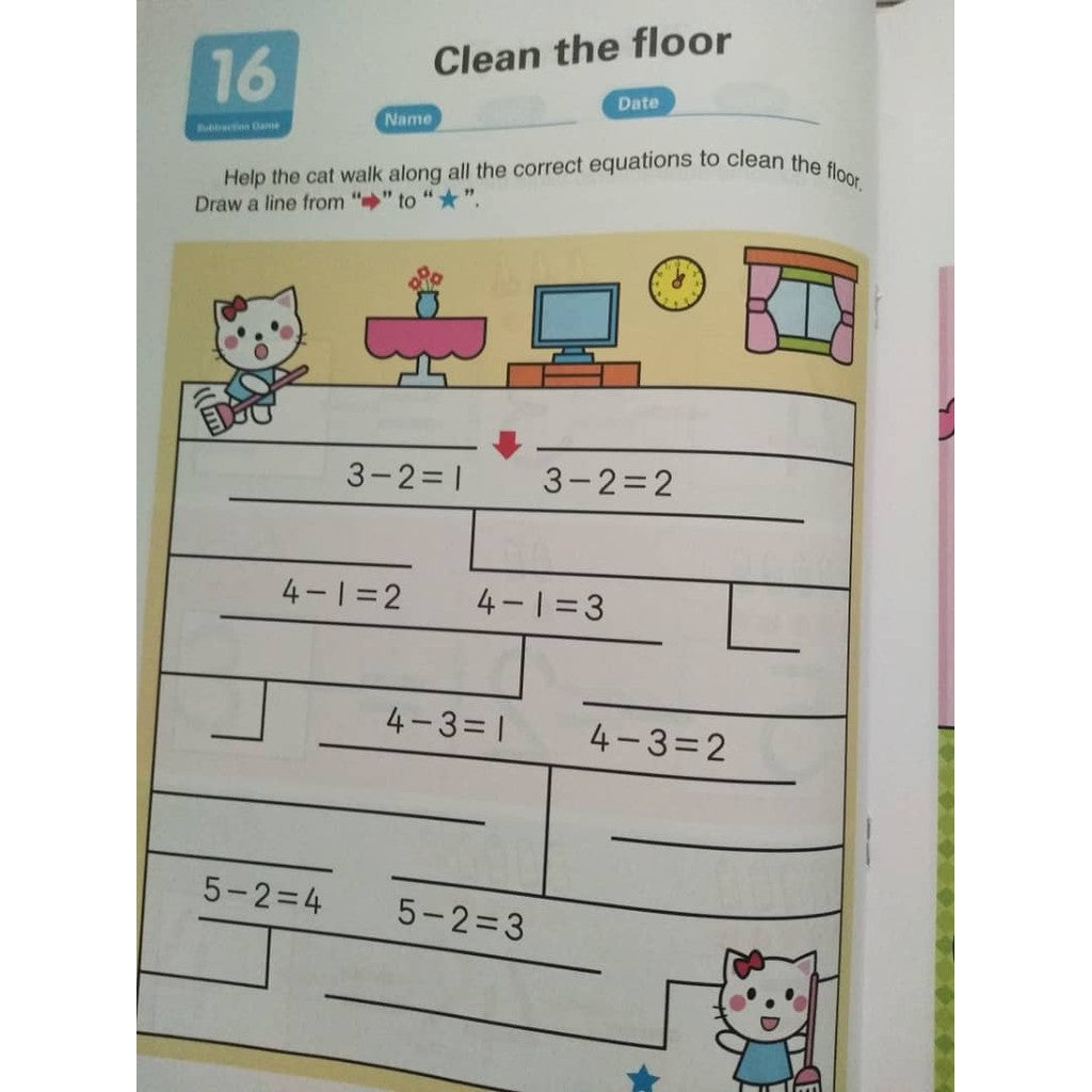 A241 - Mind skills development 4 - 5 years old - Math