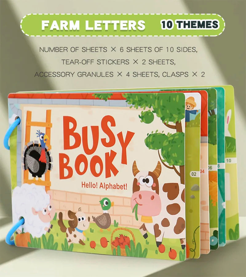 A393 - Hello alphabet - busy book