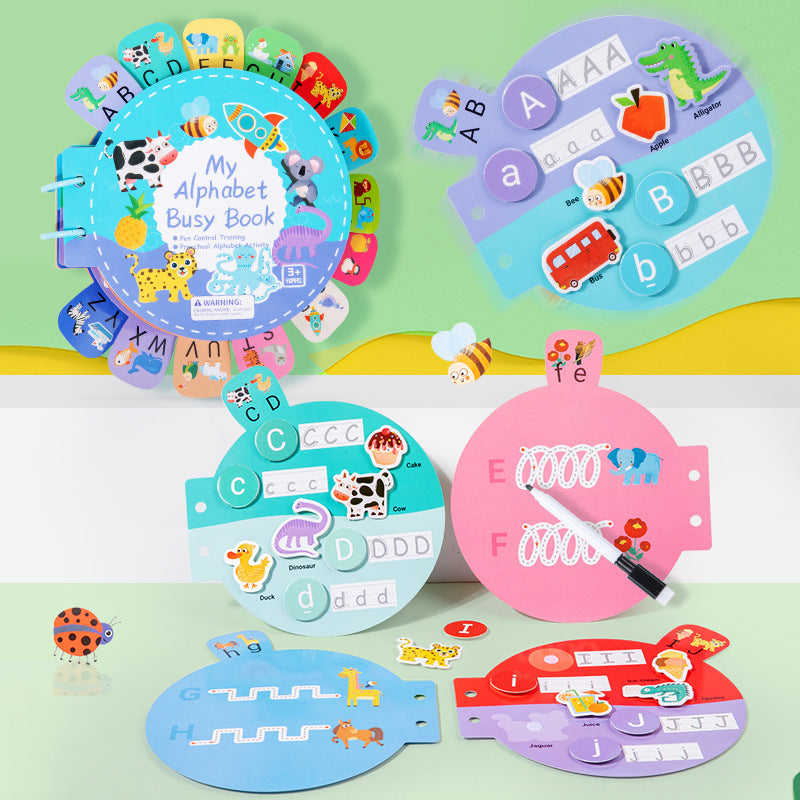 A392 - My alphabet busy book