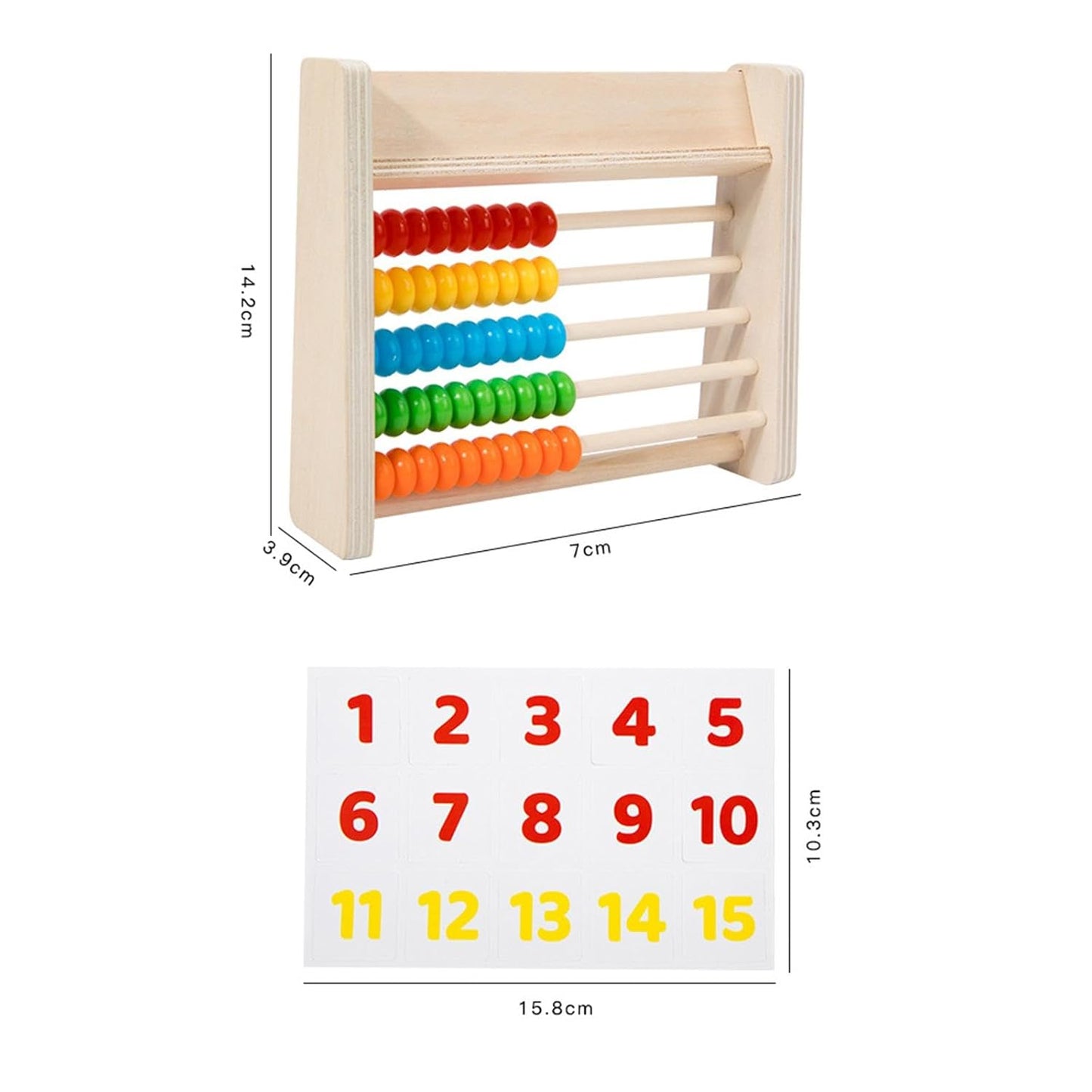E156 - Wooden abacus