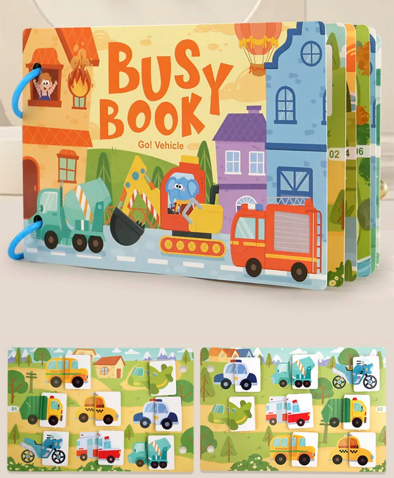 A397 - Go vehicles - busy book
