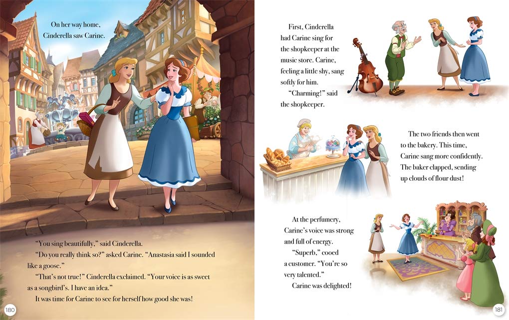 S267 - Disney Princess 5 Minute Stories (12 enchangting stories)