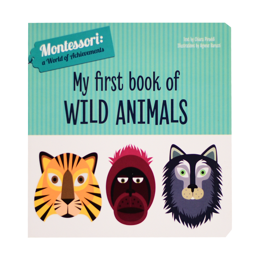 L250 - My First Book Of Wild Animals Montessori