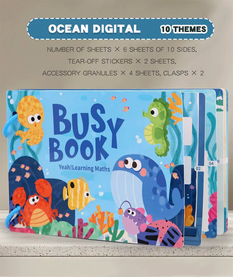 A394 - Learning math - busy book