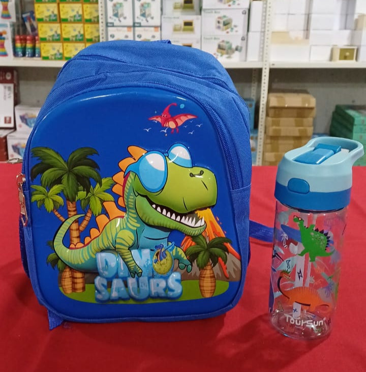SB002 - 30 cm 3D school bag dinosaur design