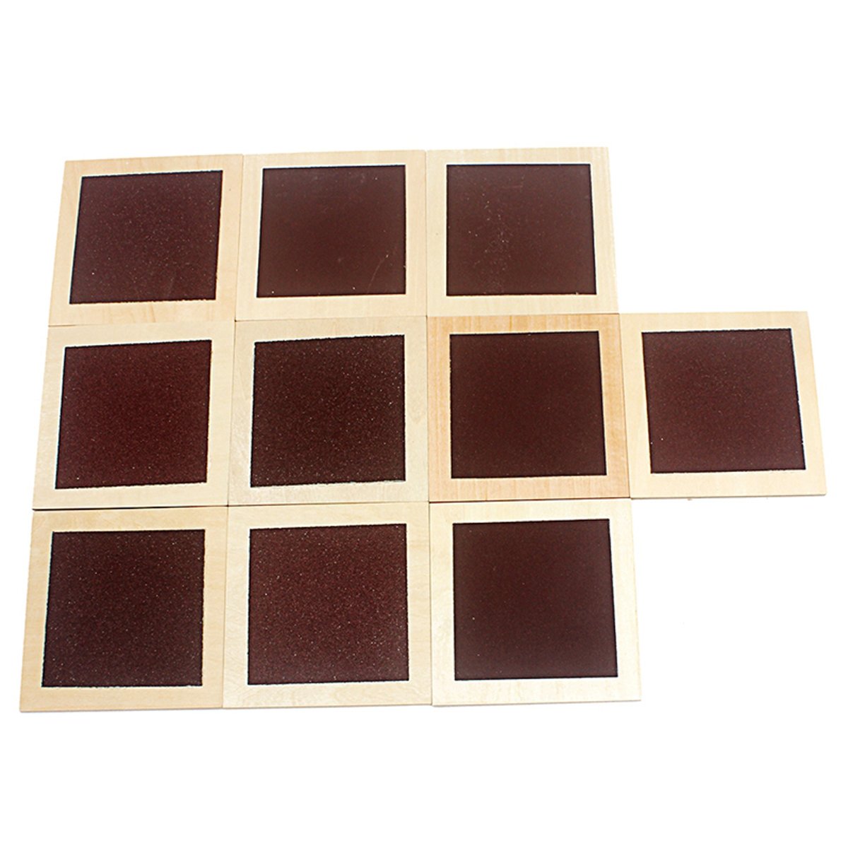 Mo028 - Montessori Sensorial Rough and Smooth Boards