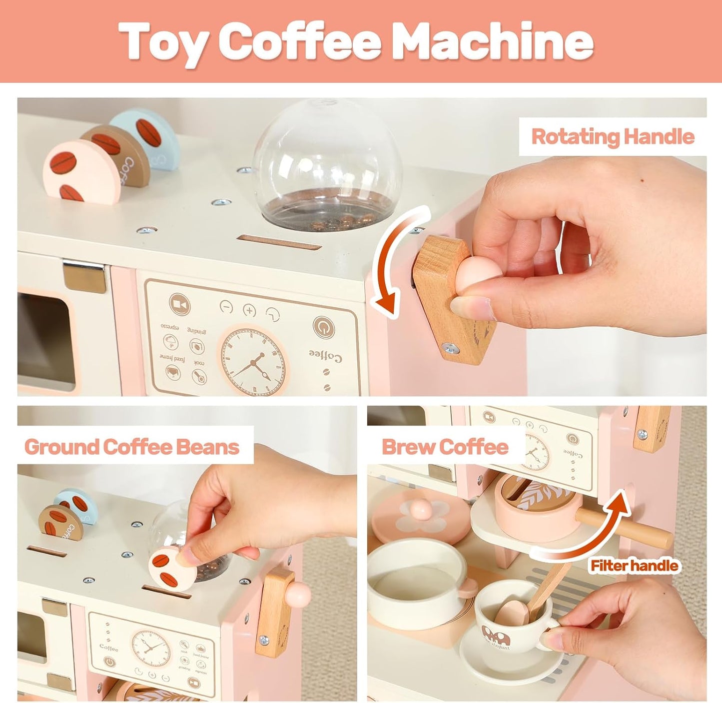 M285 - Wooden kitchen toy 47.5 x 54 cm (FREE DELIVERY)