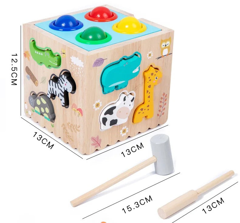M312 - Multi-function 8 in 1 activity cube