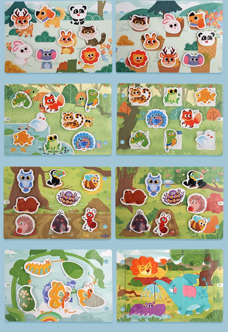 A396 - Look animal - busy book