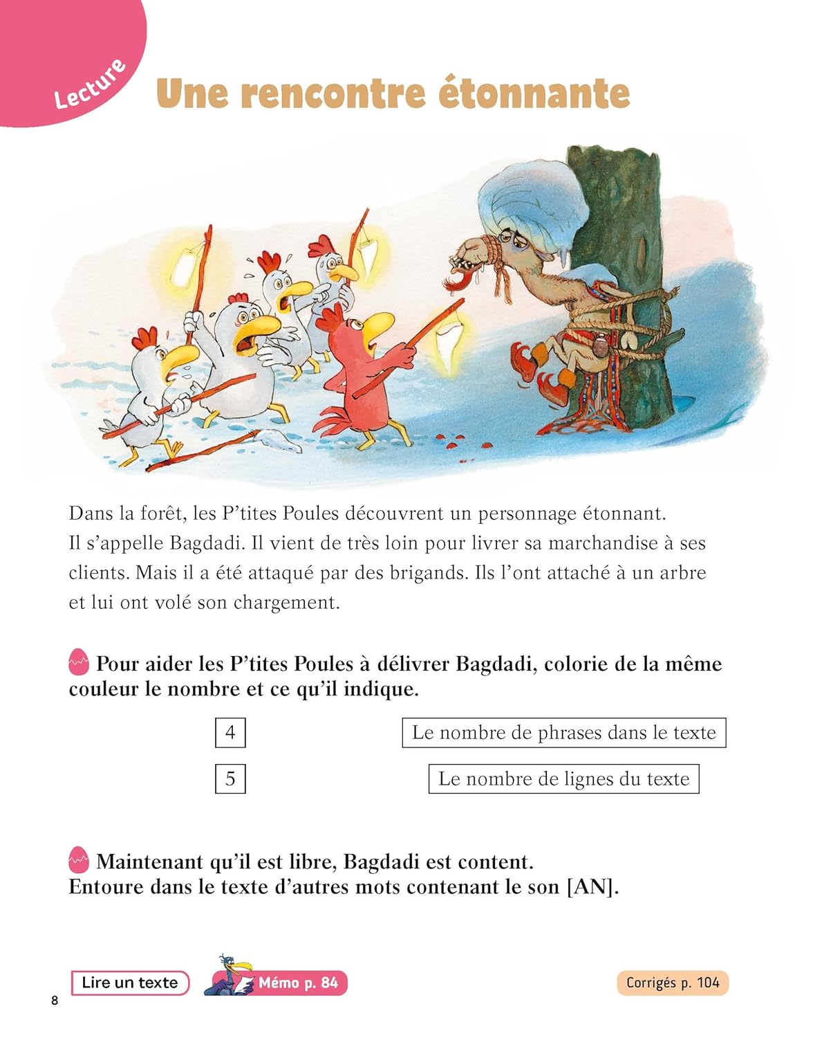 A403 - Mon CP avec les p'tites poules