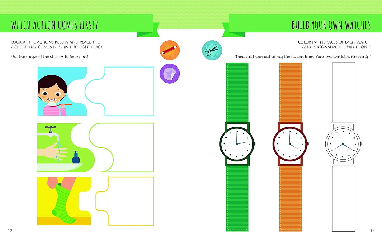 L269 - Montessori : My First Book About TELLING THE TIME