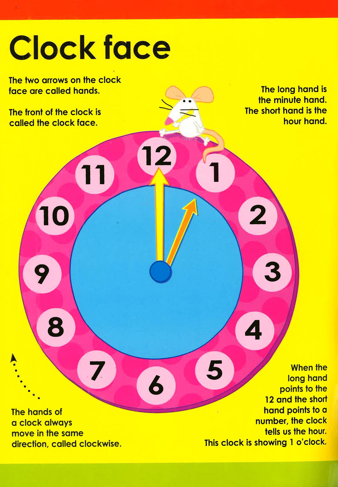 A306 - First learning wipe-clean fun - Tell the time