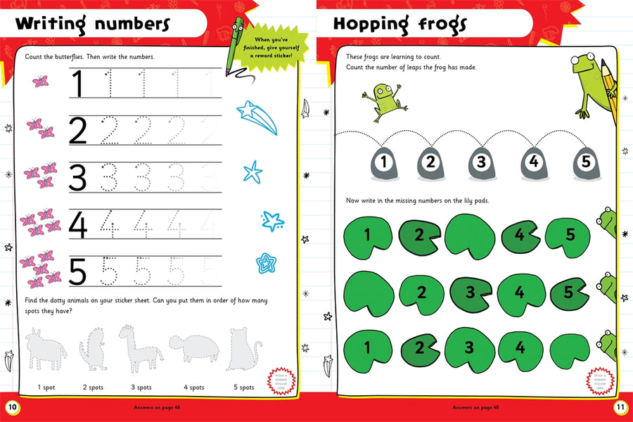 A314 - First time learning - Numbers 3+