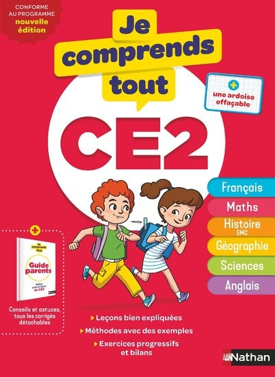 A405 - Je comprends tout CE2 + guide des parents