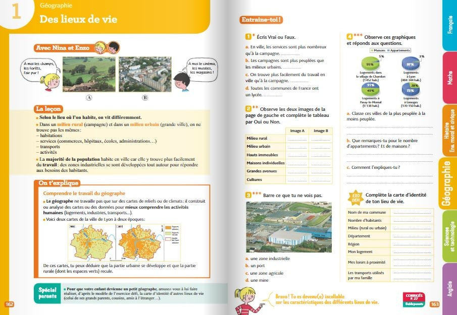 A405 - Je comprends tout CM1 + guide des parents