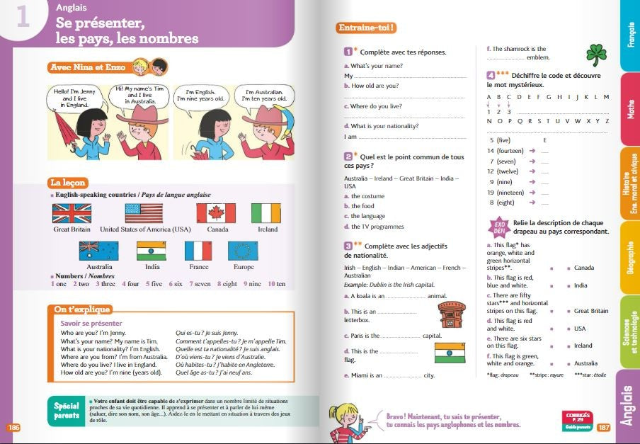 A405 - Je comprends tout CM1 + guide des parents