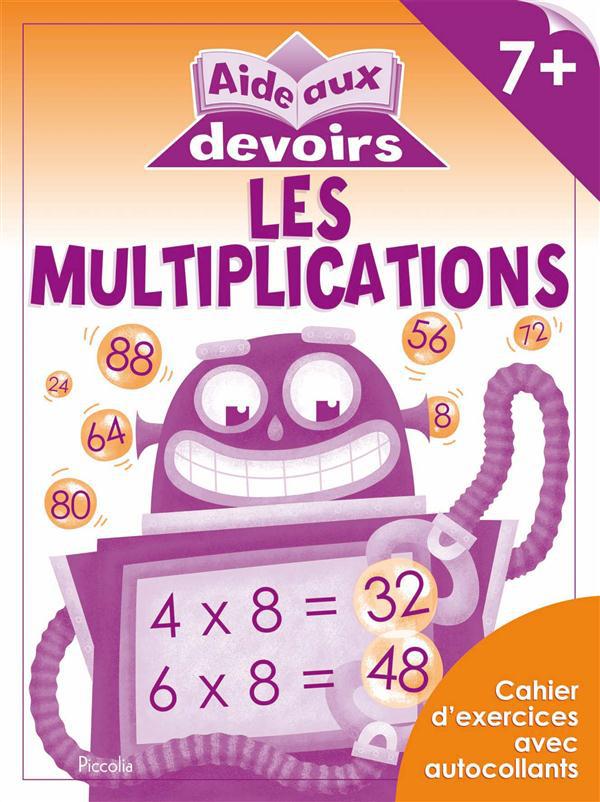 A351 - Aide aux devoirs - Les multiplications 7+