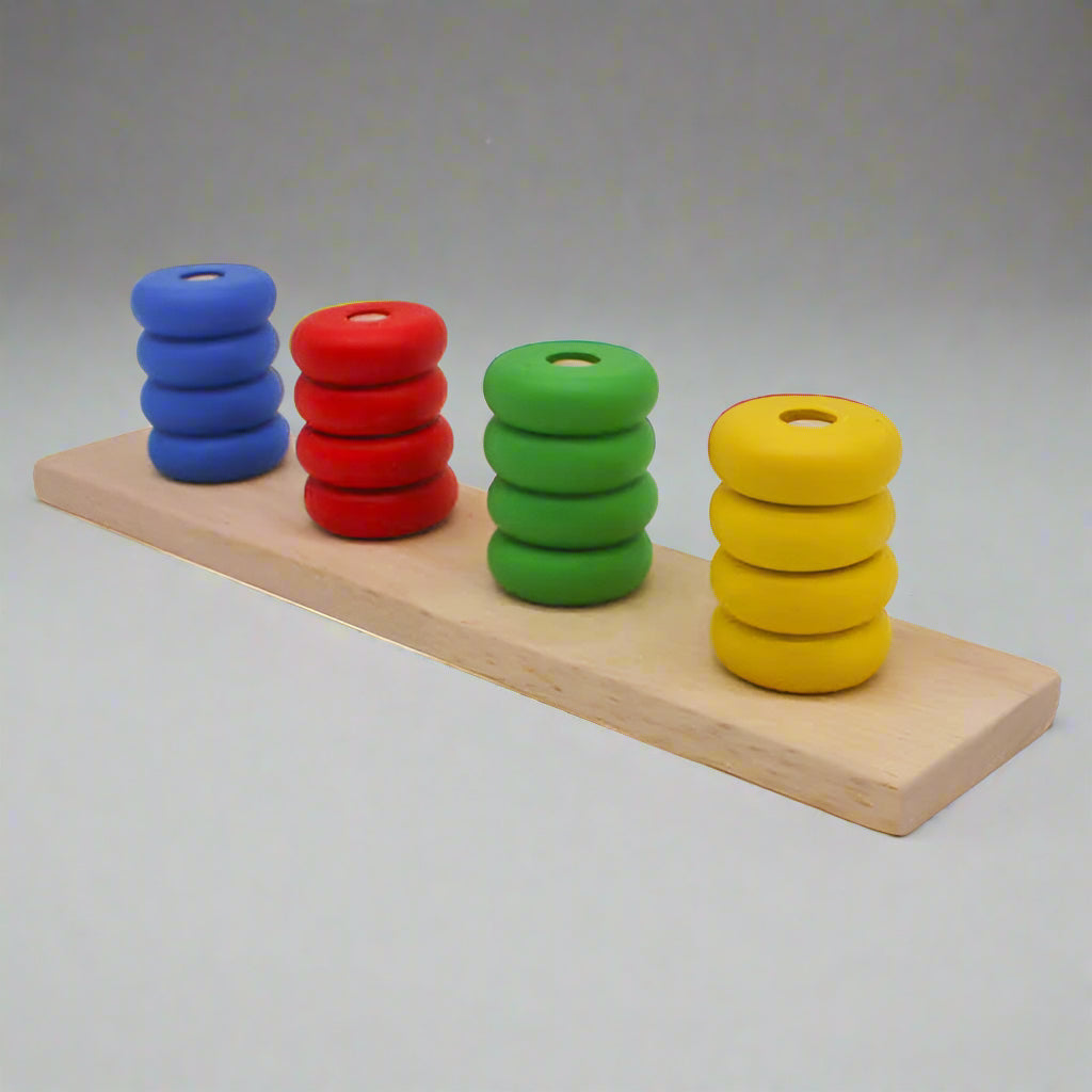 M137 - Rectangles Stacking and counting boards - Teaching Aid Combination