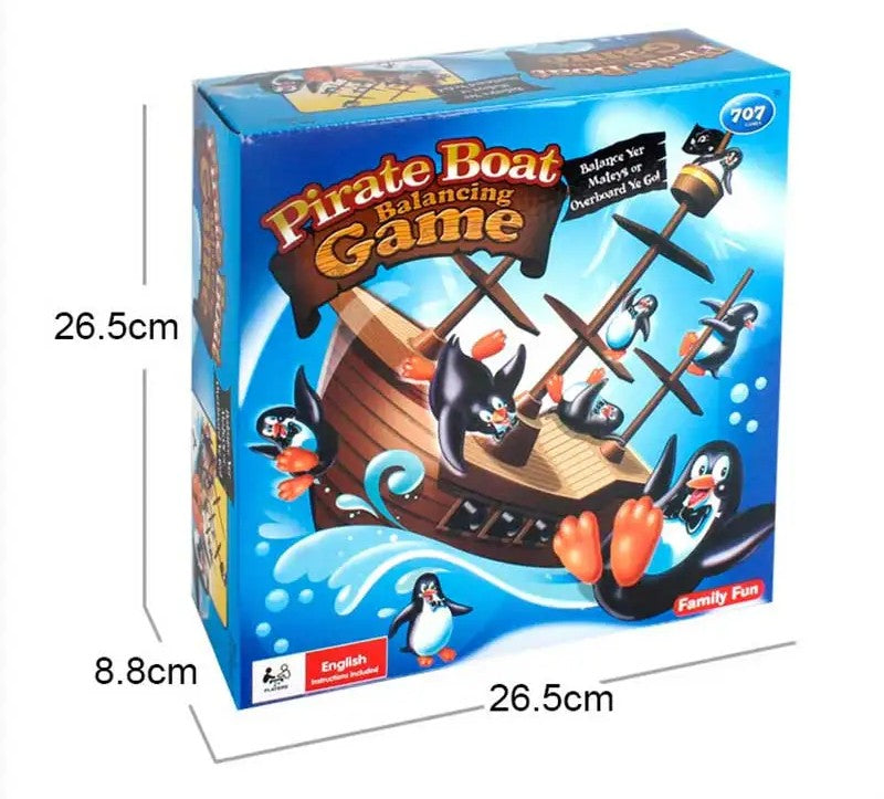 G089 - Pirate boat balancing game