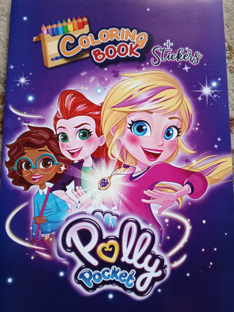 C014 - Coloring book with stickers