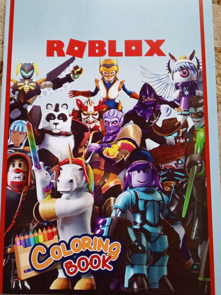 C014 - Coloring book with stickers