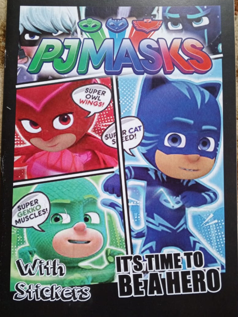 C014 - Coloring book with stickers