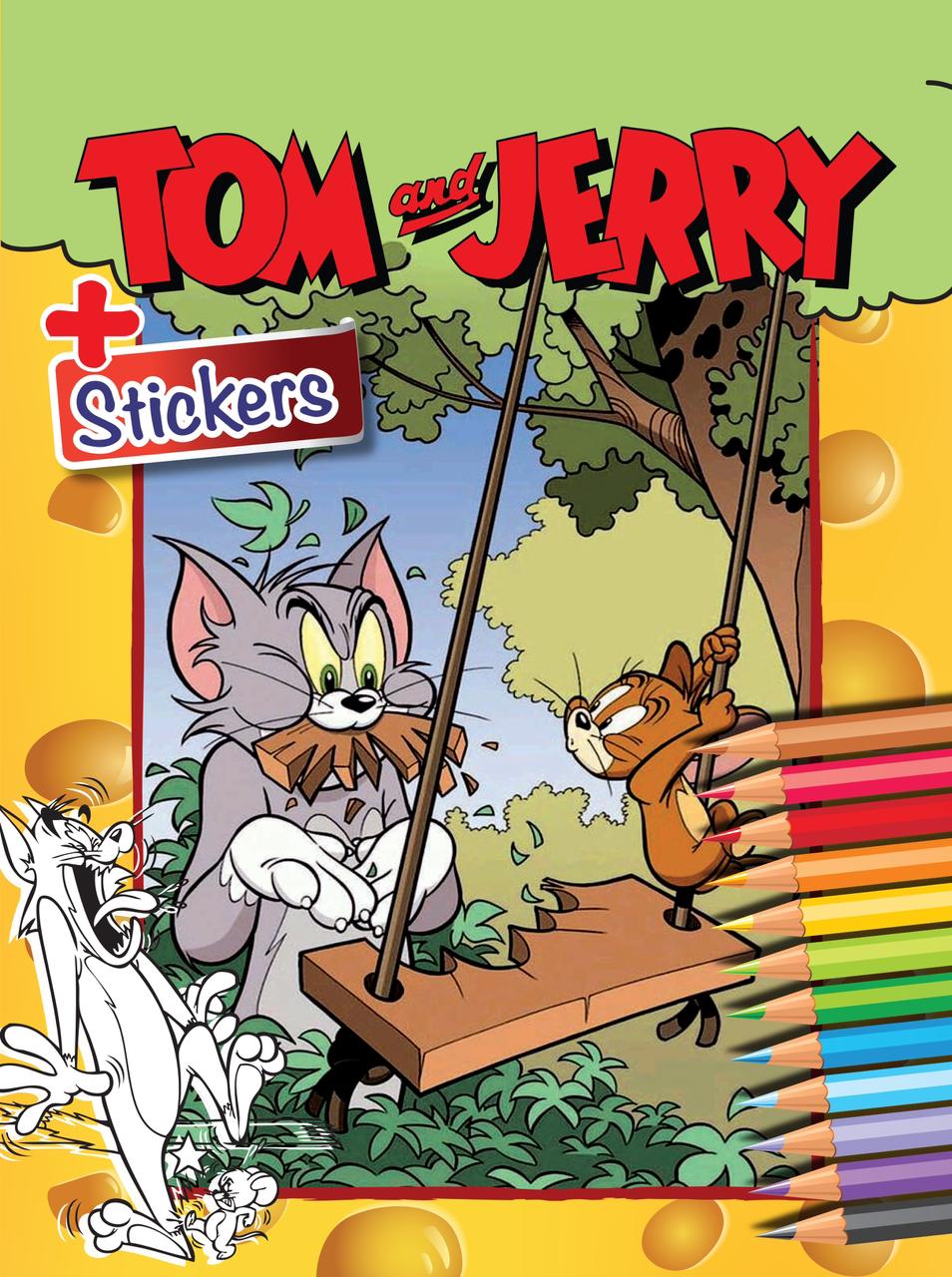 C014 - Coloring book with stickers