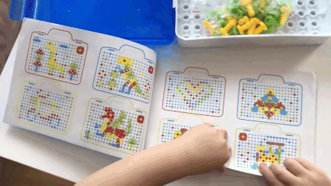 M180 - Creative mosaic 4 in 1 educational changeful