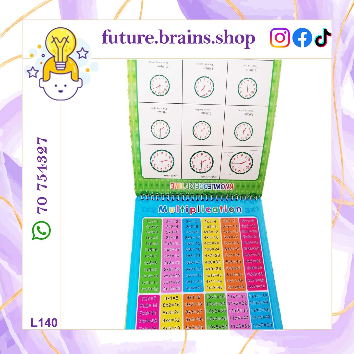 L140 - Cognitive treasure ABC 123