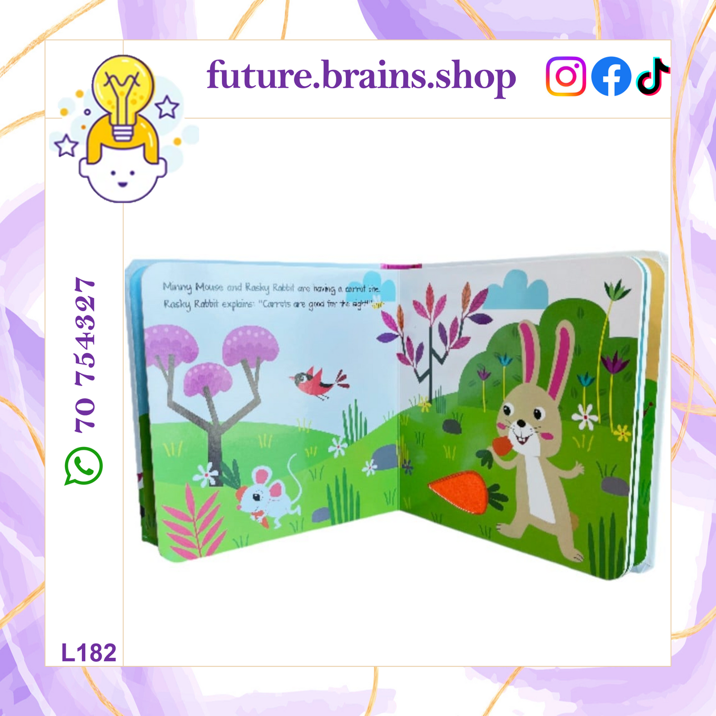 L182 - Miam Miam !!! Nourriture A Toucher