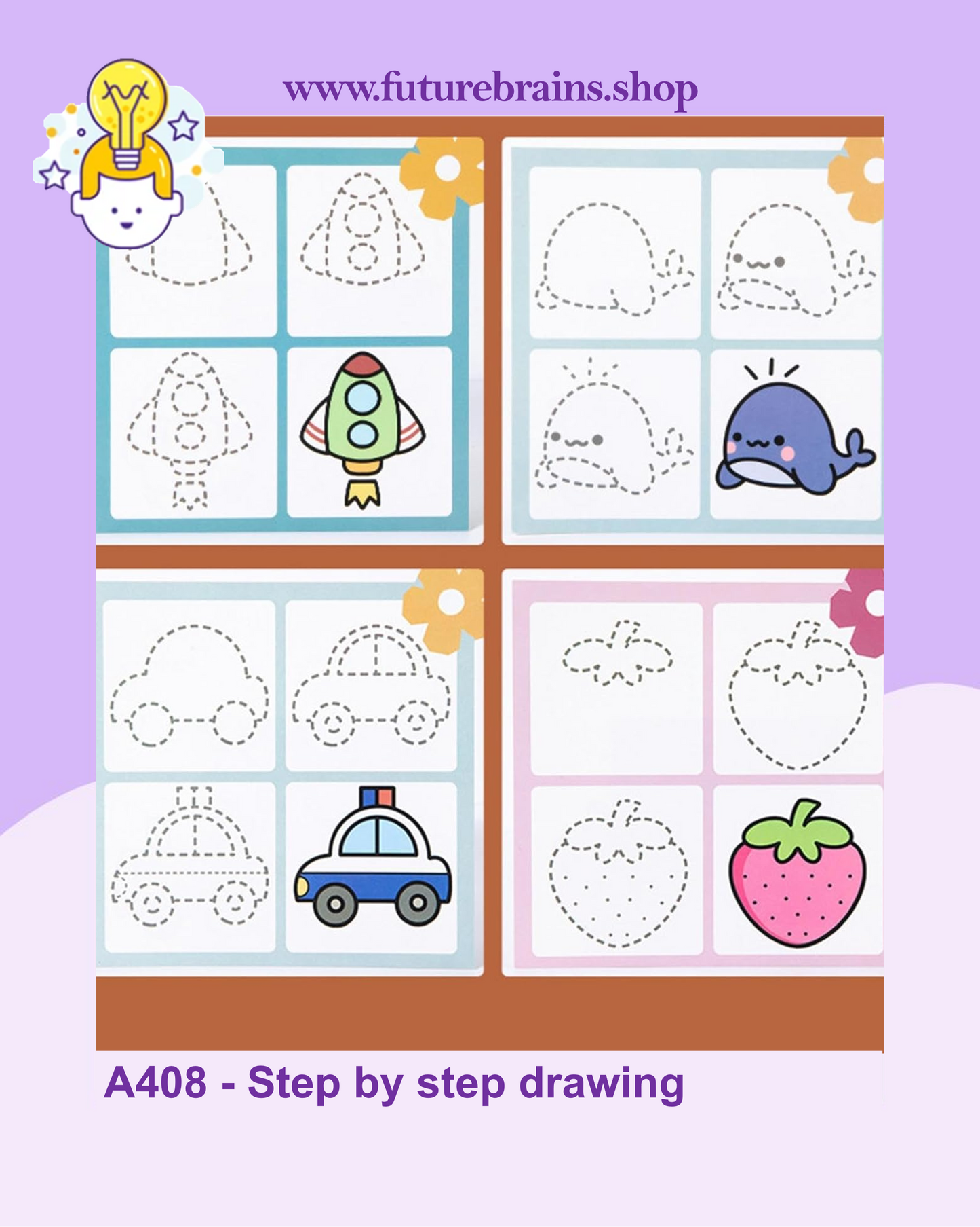 A408 - Step by step drawing