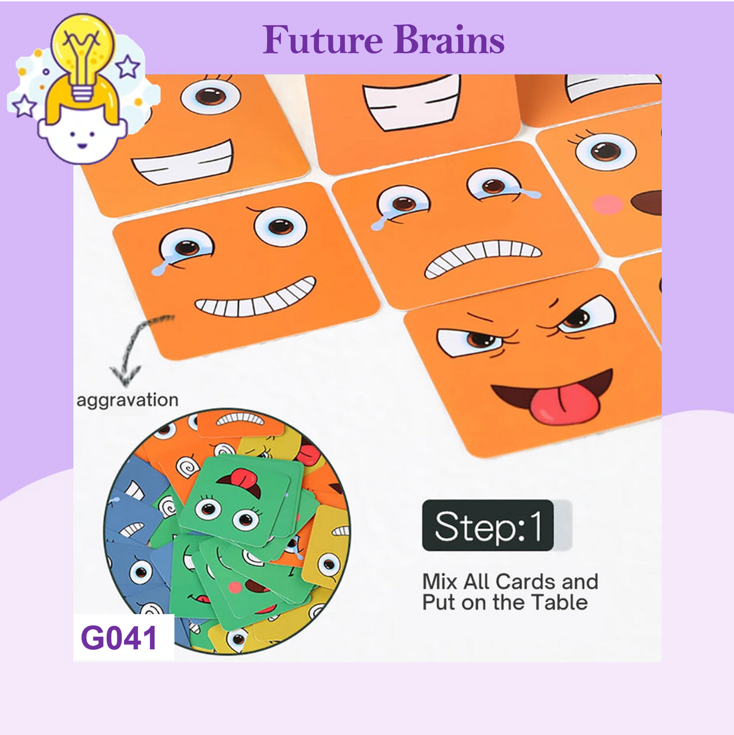 G041 - Face-changing expression toy