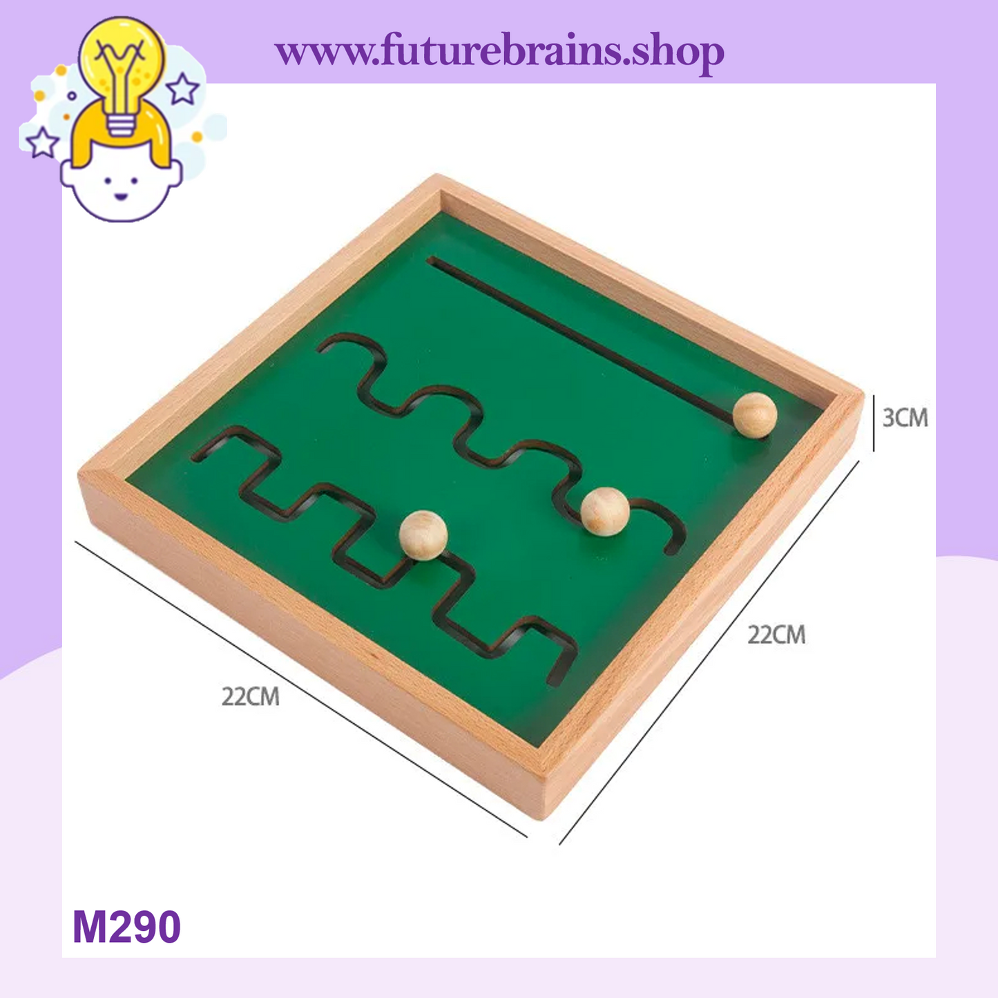 M290 - Montessori Geometric Tracing Board