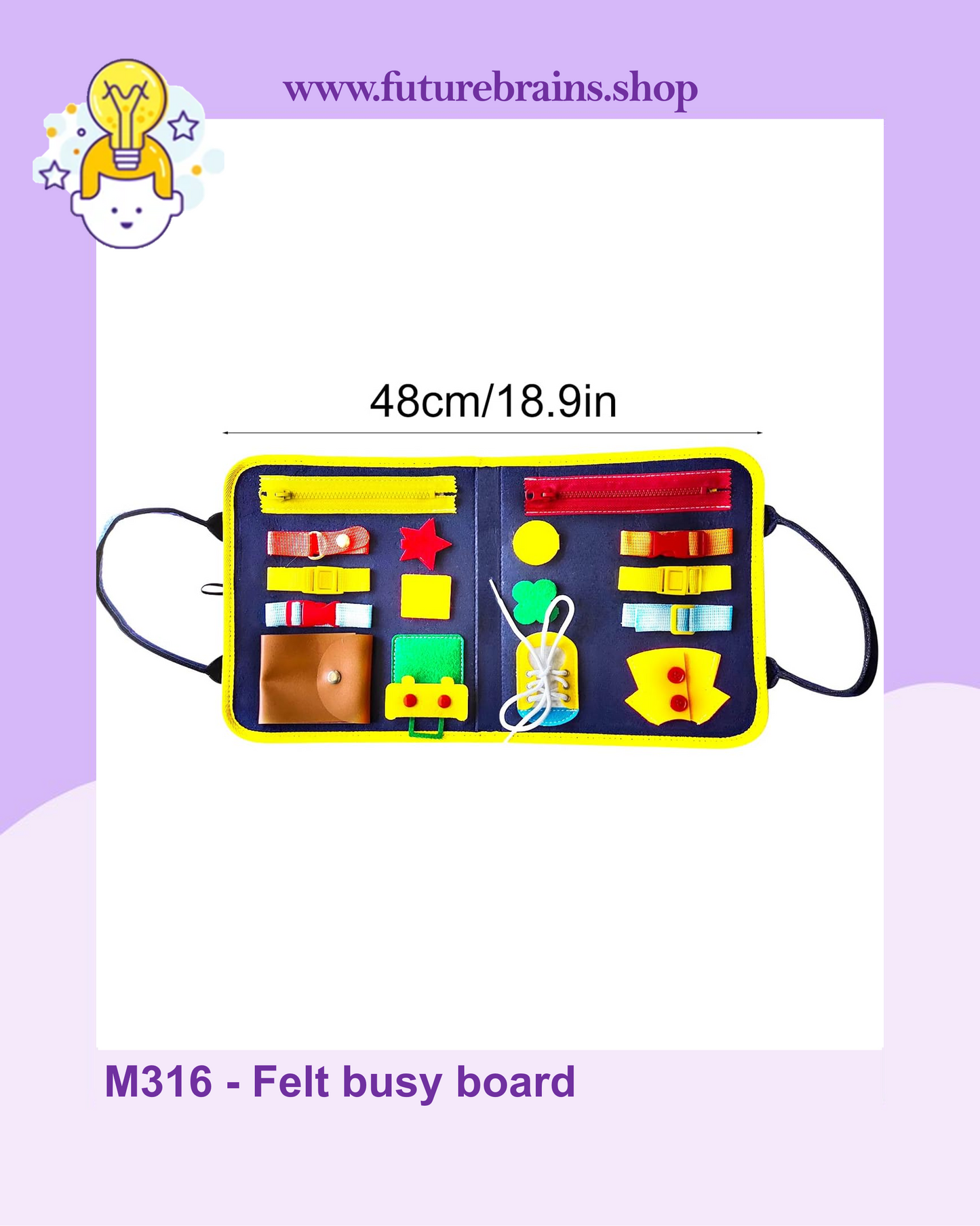M316 - Felt busy board