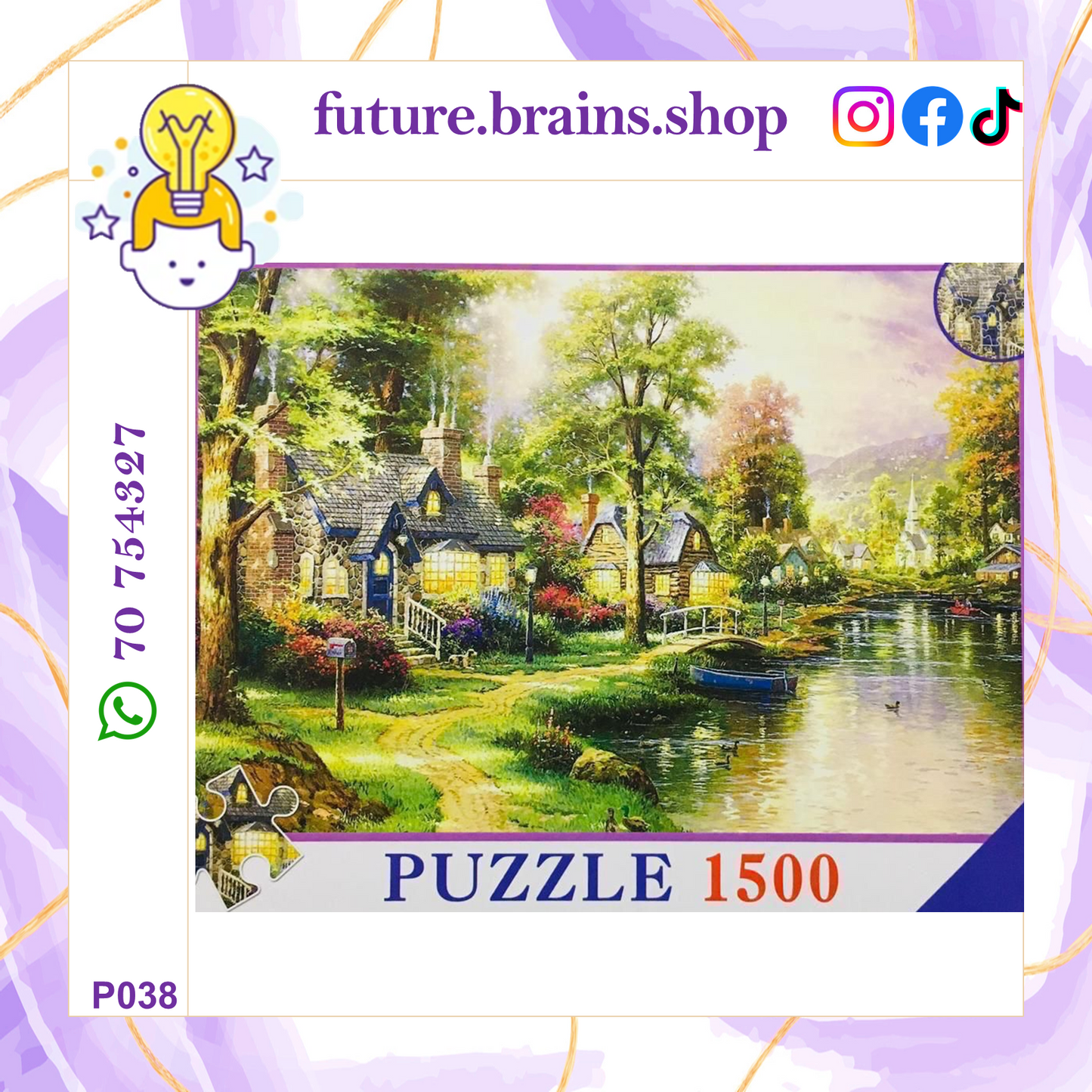P038 - 1500 pcs puzzle