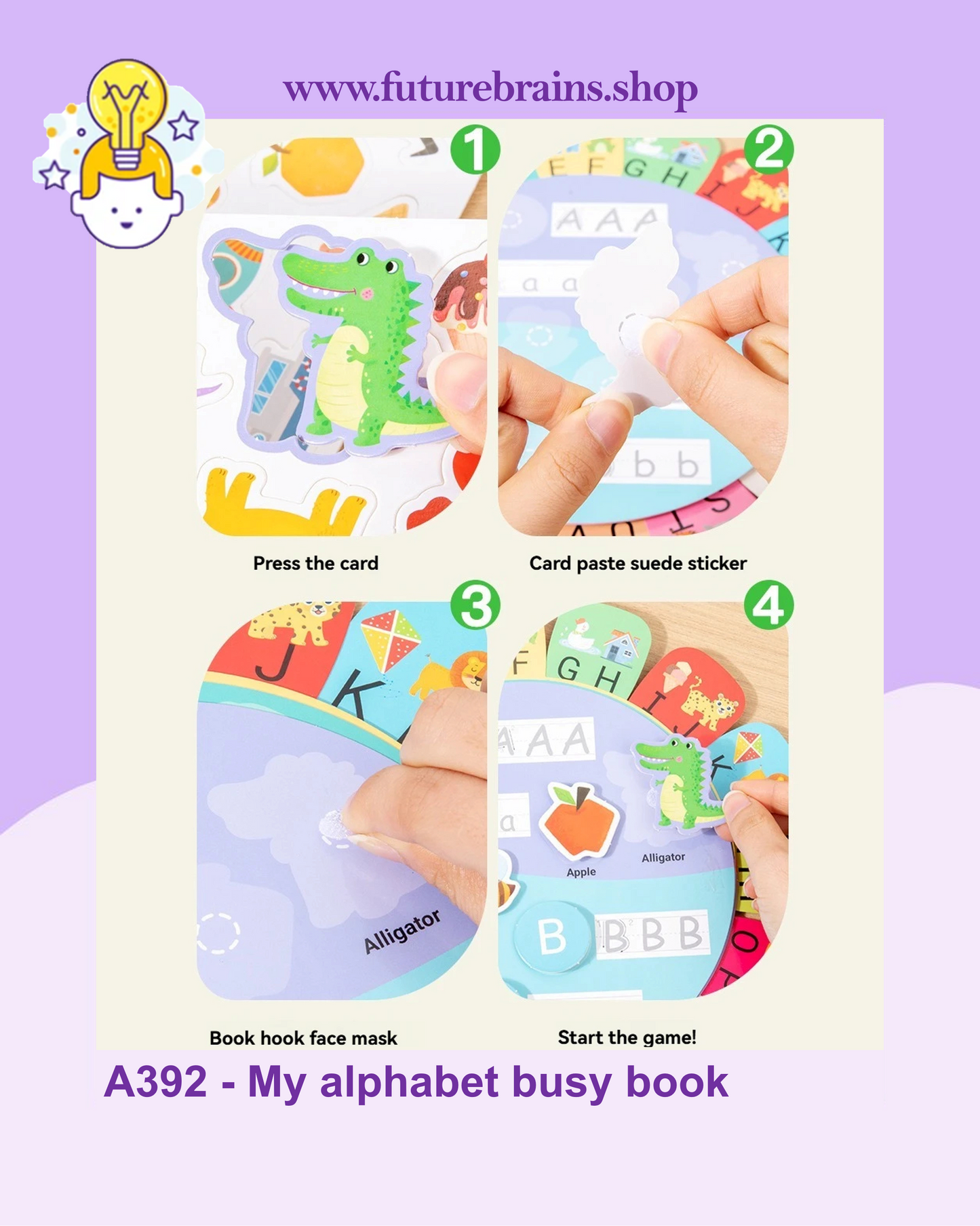 A392 - My alphabet busy book