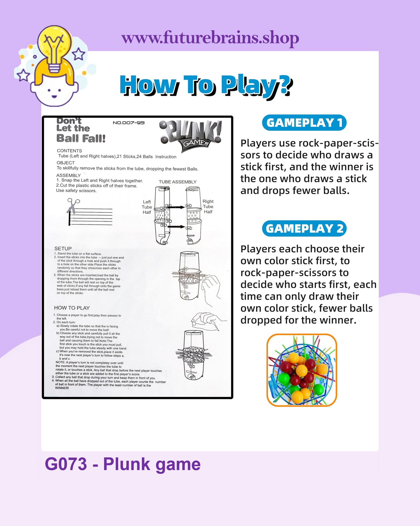 G073 - Plunk game