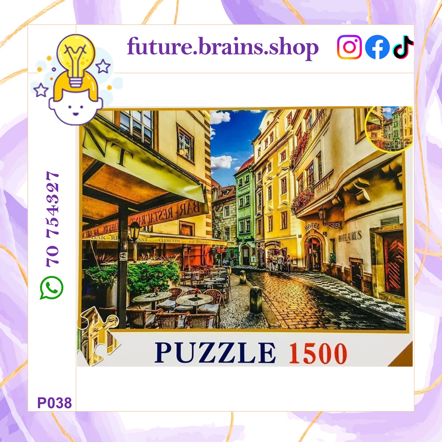 P038 - 1500 pcs puzzle