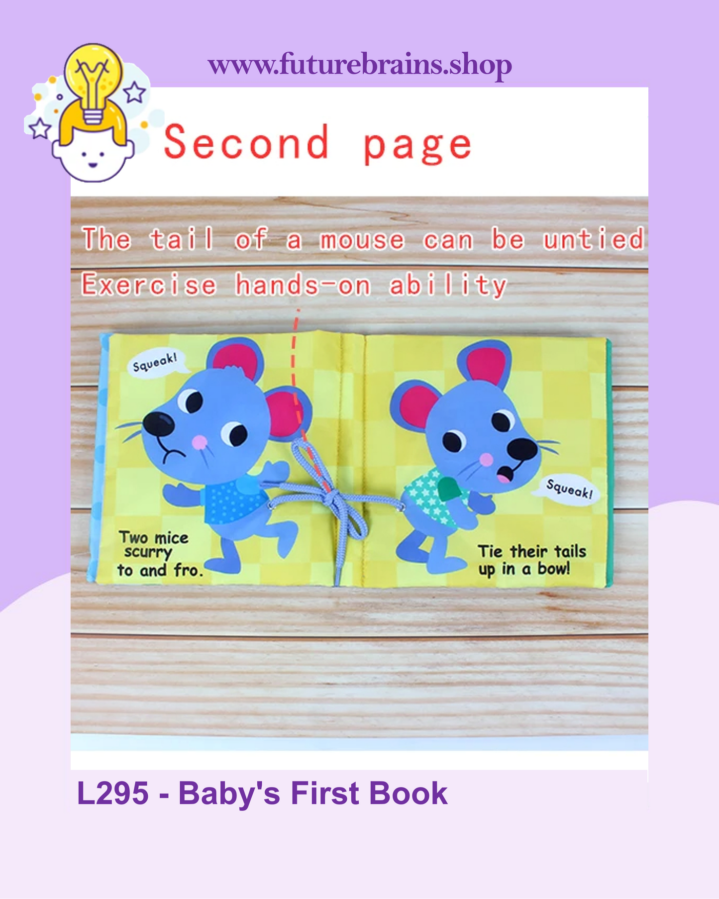 L295 - Baby's First Book (soft book)