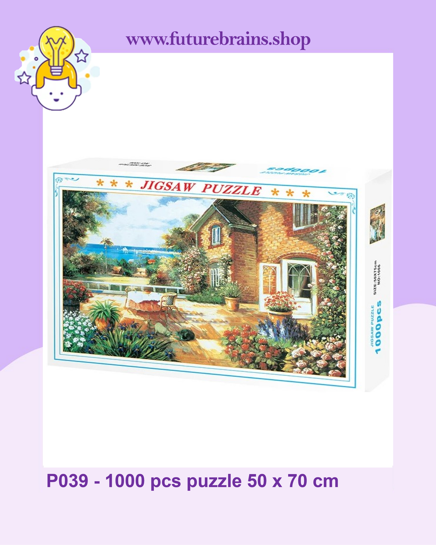 P039 - 1000 pcs puzzle 50 x 70 cm