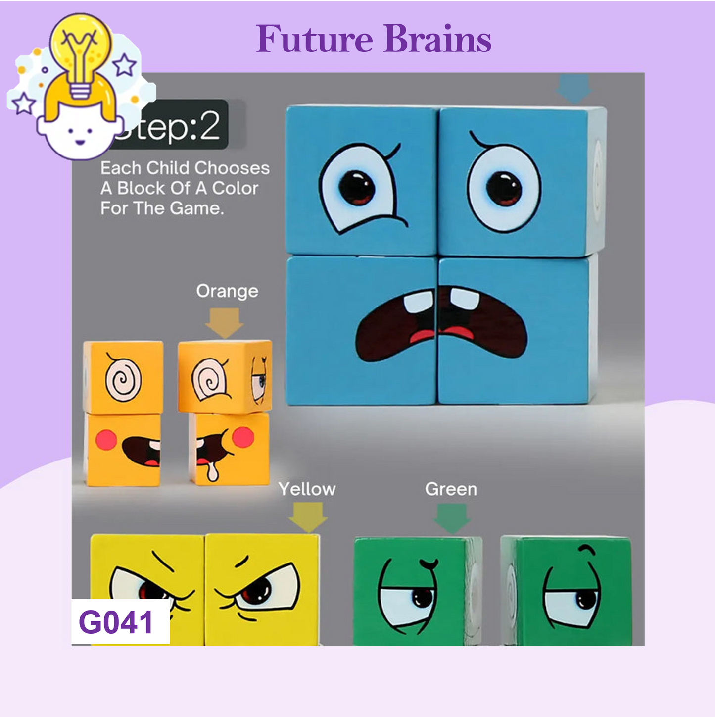 G041 - Face-changing expression toy