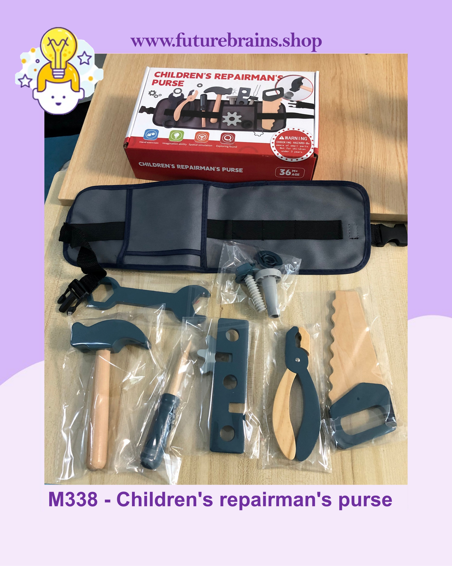 M338 - Children's repairman's purse