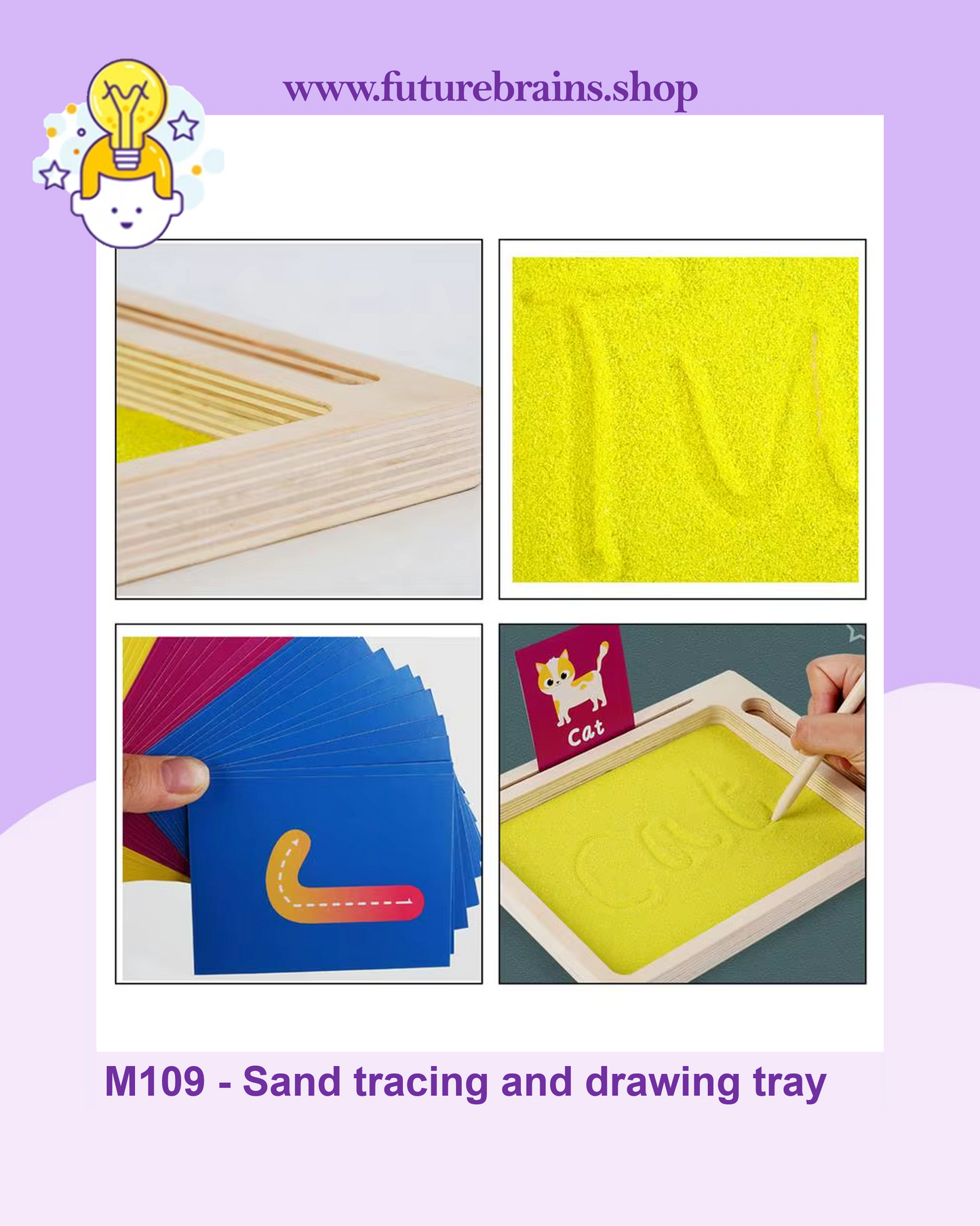 M109 - Wordpad - Sand tracing and drawing tray