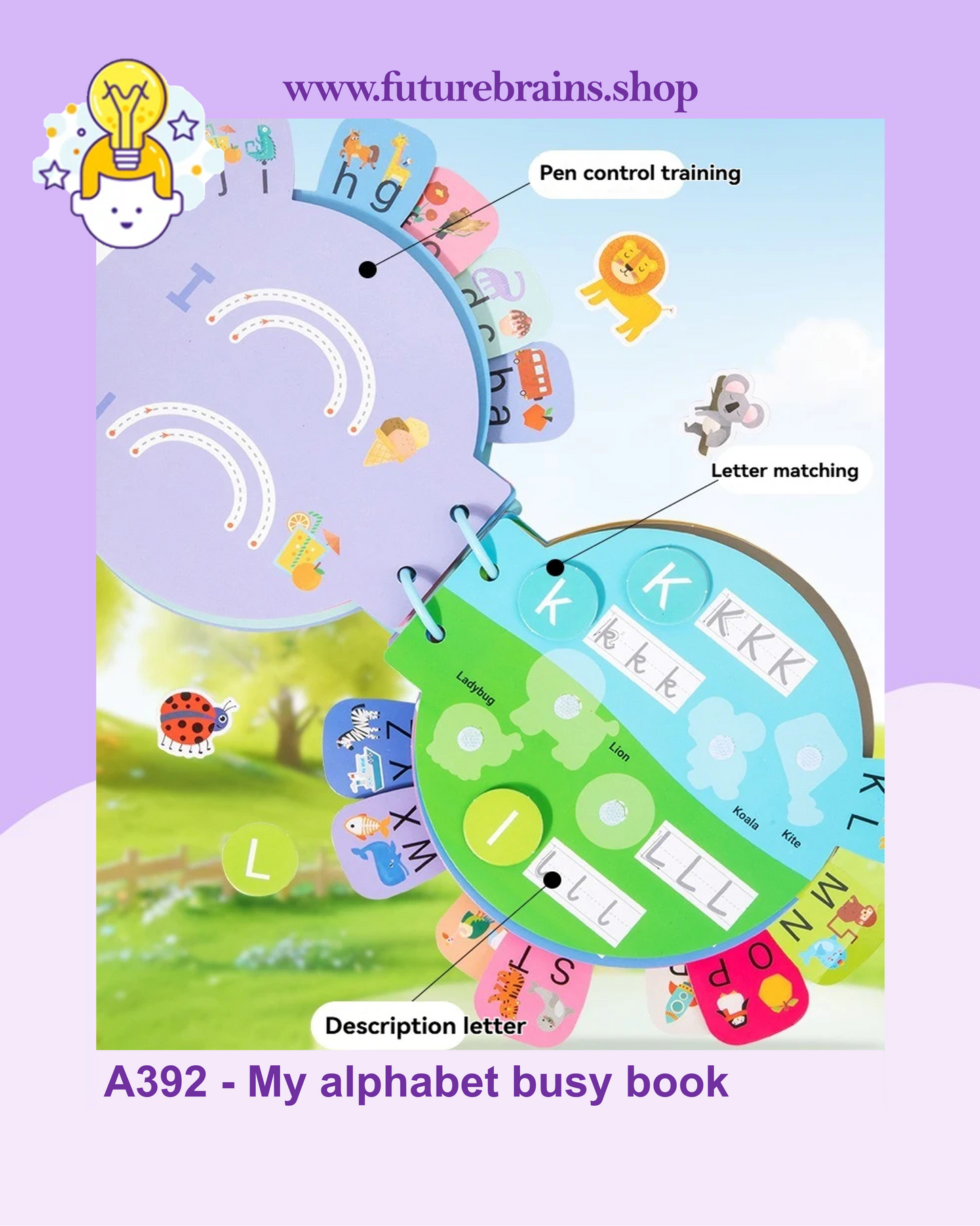 A392 - My alphabet busy book
