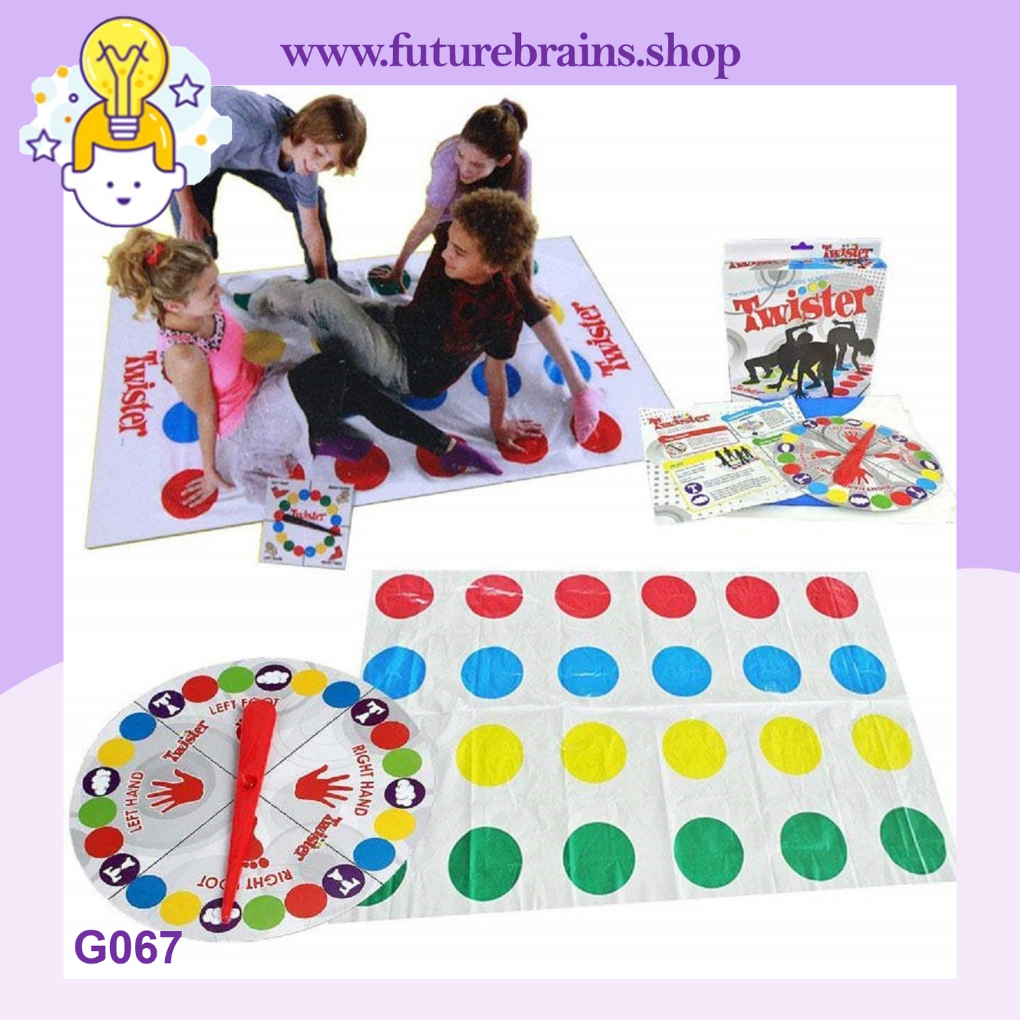 G067 - Twister - Dancing challenge mat